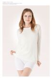 underwear shirt in Angora with long sleeve