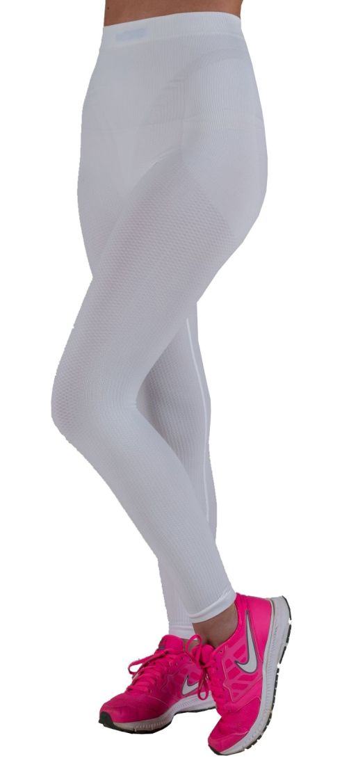Legging anti-cellulite push-up blanc, FITTIGER