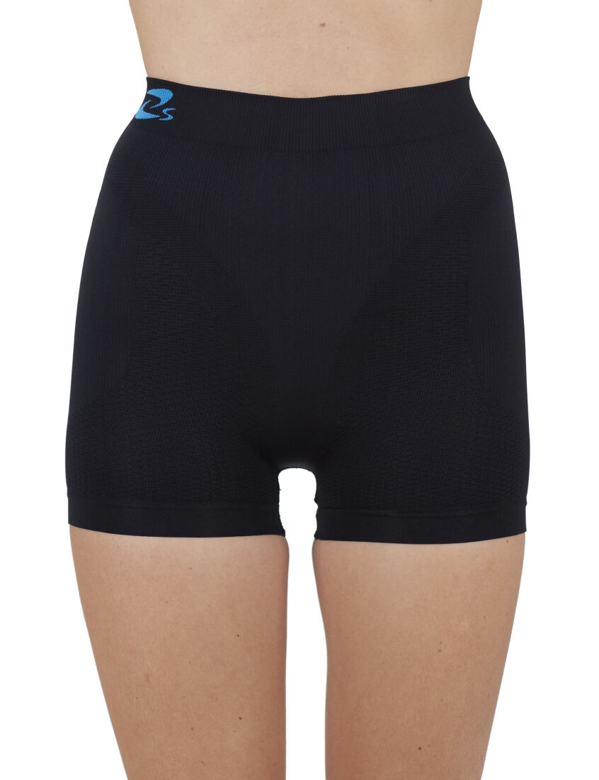 New Scala Anti Cellulite Remover Shapewear Slimming Bermuda Shorts Black  Medium