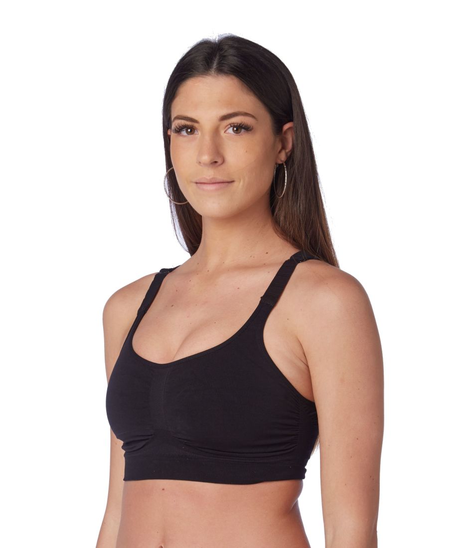 Sport Bra with STRONG support compression for workout, run