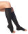 Medical support knee-high without toe, graduated compression 140 den (18-21 mmHg) K1