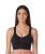 Extra comfort compression bra with front opening and lace